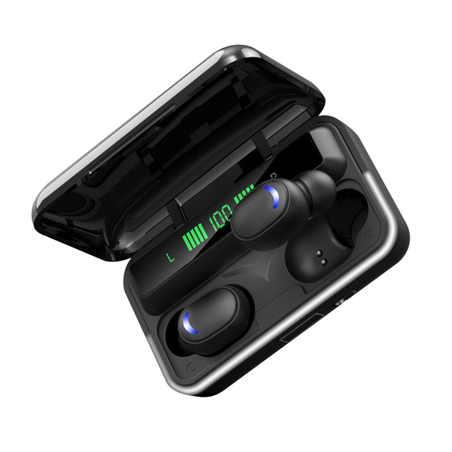 Original E10 Tws Earphones 9D Hifi Stereo Waterproof in Ear Headphone BT 5.0 LED Display Wireless Earbuds F9-5 F9-5C
