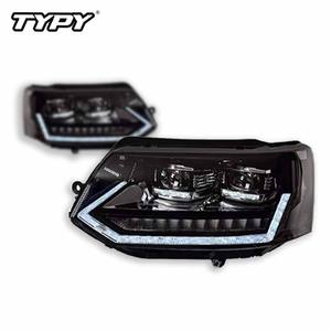 Accessori Auto luci a LED per Auto gruppo fari per <span class=keywords><strong>VW</strong></span> Volkswagen <span class=keywords><strong>Caravelle</strong></span> <span class=keywords><strong>T5</strong></span> 2011-2015 fari dinamici Start-up DRL - Product Image 1