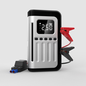 Démarreur de voiture et camion <span class=keywords><strong>4</strong></span>-en-1 avec pompe à air 12V, batterie externe multifonctionnelle 1200A à courant de crête pour réparation d'urgence en voyage et sur route - Product Image 2