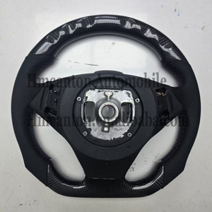 Nuevo Volante Deportivo M de Fibra de Carbono Forjada y Alcántara con Franjas para BMW E60 2007 - Product Image 2