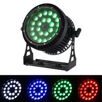 Projecteur LED PAR extérieur étanche IP65 18x15W zoomable RGBWA+UV 6-en-1 DMX professionnel pour DJ, mariages et événements