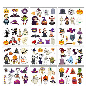 สติกเกอร์สักลายแฟชั่นสำหรับเด็กชายและเด็กหญิง สติกเกอร์สักลายชั่วคราวแบบกันน้ำ - Product Image 5