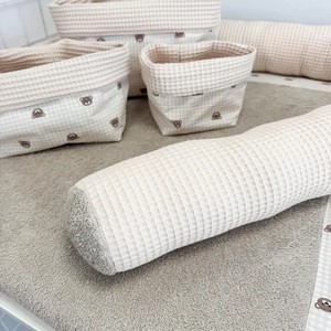 Housse de table à langer personnalisée en pur coton crêpe respirant et doux pour nouveau-né - Product Image 4