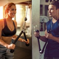 Système de poulie de levage LAT pour fitness, machine à câble de gym pour triceps/biceps, équipement d'entraînement de force pour les épaules, le dos et les avant-bras