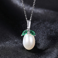 Collier ras-de-cou court en argent S925 avec pendentif perle, style minimaliste coréen, pour femme