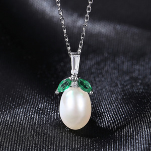 Nouveau collier pendentif Arbre de Vie en argent sterling S925 avec perle d'eau douce pour femme, vente en gros d'usine de bijoux - Product Image 4