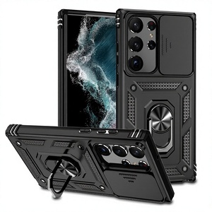 Étui de téléphone professionnel mat pour <span class=keywords><strong>Samsung</strong></span> Galaxy A14 A24 A34 A54 S26 Plus, détachable, 2 en 1, double couche, ultra fin, protection - Product Image 1