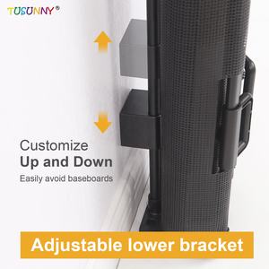 <span class=keywords><strong>Barrière</strong></span> de protection multifonctionnelle pour bébé, ensemble de barrières de sécurité, en plastique, en métal, fournitures pour enfants, pour escaliers et animaux de compagnie. - Product Image 4