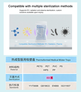 Bobines et sachets de stérilisation jetables à fermeture automatique certifiés MDR pour instruments dentaires, de <span class=keywords><strong>tatouage</strong></span> et de manucure - Product Image 5