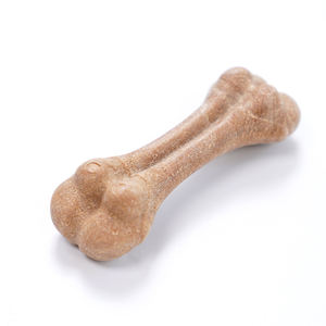 Jouet en os de chien à mâcher durable en plastique avec dents propres vente en gros - Product Image 3