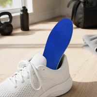 Semelles Confortables avec Soutien de la Voûte Plantaire pour la Course et la Marche, Inserts Respirants pour Hommes et Femmes au Travail