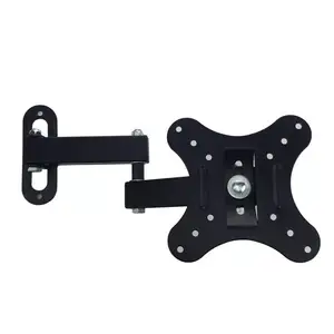 Metal Single Arm tv rack Swivel Bracket Full Motion TV Wall Mount for 10''-32'' lcd tv