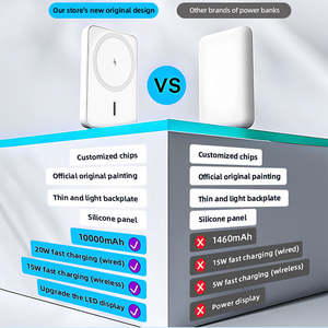 Power Bank Magnetico Wireless da 5000mAh 10000mAh 20W per iPhone, Caricabatterie Portatile a <span class=keywords><strong>Ricarica</strong></span> <span class=keywords><strong>Rapida</strong></span> da 5000 mAh - Product Image 4