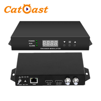 Mini Encodeur Modulateur QAM MPEG2 HD 1080P ATSC RF pour Télévision par Câble aux États-Unis, au Canada et au Mexique