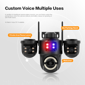 <span class=keywords><strong>2026</strong></span>年新型ICsee三眼ワイヤレスPTZ CCTVカメラ Wifi IP66 WiFiネットワーク暗視機能付きWiFiセキュリティカメラ - Product Image 4