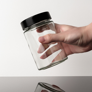 Thủy tinh lưu trữ pickle Jar vuông tròn thủy tinh 720ml lọ bocal En verre với nắp sâu - Product Image 5