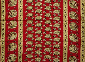 V1434 Tissu wax <span class=keywords><strong>africain</strong></span> véritable <span class=keywords><strong>rouge</strong></span> <span class=keywords><strong>pagne</strong></span> véritable coton imprimé tissu wax <span class=keywords><strong>africain</strong></span> ankara imprimé - Product Image 2