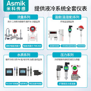เครื่องวัดการไหลแบบแม่เหล็กไฟฟ้า Asmik แบบยึดหน้าแปลนสแตนเลส สำหรับวัดการไหลของน้ำและของเหลวที่นำไฟฟ้า ความแม่นยำระดับ 0.5 - Product Image 3