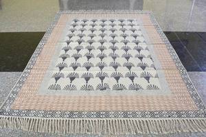 Indian Block Print Cotton <b>Rug</b> Handmade Indoor Outdoor Area Carpet <b>Boho</b> Floor Mat Home Decor - Product Image 5