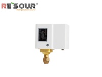 Pressostat double haute précision en laiton Resour KP15 pour réparation CVC et réfrigération, contrôleur haute et basse pression SPDT manuel/automatique