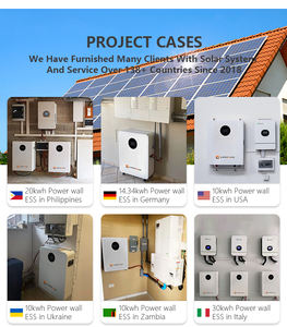 Batterie murale 48V 200Ah 5kwh 10kwh 16kwh 300ah Batterie LFP de protection Batterie LifePo4 Système de stockage d'énergie solaire Maison - Product Image 5