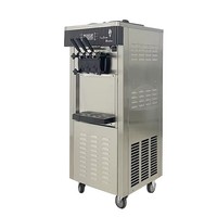 Machine à Crème Glacée Molle Verticale/De Comptoir 3 Saveurs, Auto-Nettoyante, Commerciale, pour Crème Glacée Italienne
