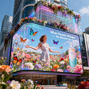 Alta Definição Crystal Film <span class=keywords><strong>Display</strong></span> P3.91 Indoor Outdoor Flexível Transparente <span class=keywords><strong>LED</strong></span> <span class=keywords><strong>Display</strong></span> Screen para Glass Wall Video Promoção - Product Image 1