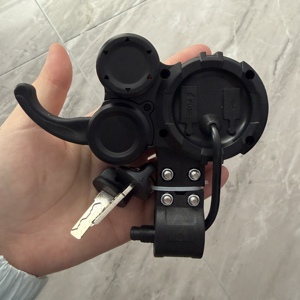 LIVIAE Liya 60V 72V Accelerator Electric Scooter Finger Throttle Display With Key <b>Lock</b> for Geofought M7 M11 Scooter - Product Image 4