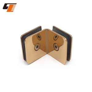 Hot Bán L-Hình Dạng Đôi Hình Chữ Nhật Kính Clip Standoff Kẹp Hiện Đại Nhiều Màu Thép Không Gỉ Chất Lượng Cao Cấp Kẹp Cho Thủy Tinh - Product Image 5