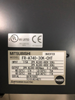 Inverter d'origine neuf FR-A740-18.5K-CHT FR-A740-22K-CHT FR-A740-30K-CHT Garantie d'un an En stock