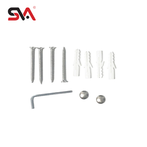 SVA-242CH Crl Pinnacle H pelat belakang kaca dudukan dinding ke pintu kaca layar Pivot 90 derajat kuningan padat engsel kaca pintu kamar mandi