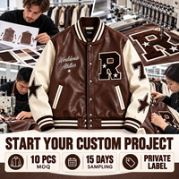 Veste de baseball en cuir personnalisée OEM pour homme, style Letterman, avec broderie de patchs en chenille et motif de logo personnalisé pour veste vintage