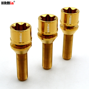 HRMin gratuit rondelle cône siège <span class=keywords><strong>antivol</strong></span> Gr.5 titane <span class=keywords><strong>BMW</strong></span> <span class=keywords><strong>boulon</strong></span> de roue <span class=keywords><strong>boulon</strong></span> en titane M14 * 1.25*28mm pour <span class=keywords><strong>BMW</strong></span> MINI, Rolls-Royce - Product Image 6