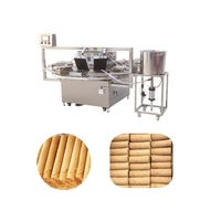 Machine à rouleaux d'œufs multifonction, machine à faire des cornets de crème glacée, machine à gaufres