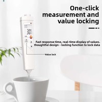 Stock Wholesale Testo106 Food Temperature Meter IP67 Compact Accurate LCD Digital Thermometer