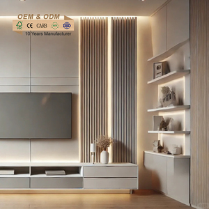 Custom Thick WPC WPC Foam <strong>Board</strong> 1220x2440mm &amp; 1220x2800mm Decorative Wooden Wall Panel Interior Hard Character Wall Decoration - Product Image 3