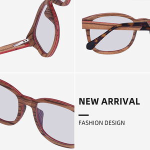 แว่นกันแดดโพลาไรซ์ไม้สำหรับผู้ชาย ดีไซน์ย้อนยุค รุ่น TAC ปี 2024 ขายส่ง เป็นมิตรกับสิ่งแวดล้อม รับทำโลโก้ตามสั่ง สำหรับทั้งชายและหญิง - Product Image 4