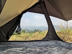 Aluminium Driehoekige Dak Tent Te Koop Automatische Harde Schelp Outdoor Dak-Top Tent