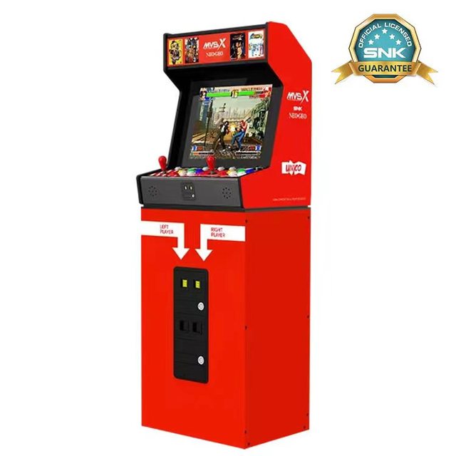 Neogeo Mvsx Home Arcade Cabinet With 50 Preloaded Retro Games and Multiplayer Gaming Arcade Cabinet Game Machine