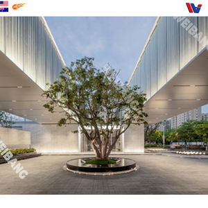 แผงอลูมิเนียมอัลลอยด์โมดูลาร์พร้อมระบบอินเตอร์ล็อคสำหรับการติดตั้งอย่างรวดเร็วกันไฟสำหรับคลังสินค้าอพาร์ตเมนต์การออกแบบที่ทันสมัย - Product Image 2