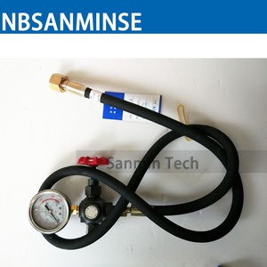 Manomètre de pression pour tuyau hydraulique NBSANMINSE 60MPa pour outil de remplissage d'azote - Product Image 5
