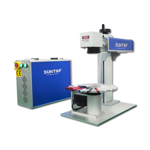 Machine de marquage au laser à fibre SUNTOP à bas prix avec dispositif de marquage rotatif - Product Image 2