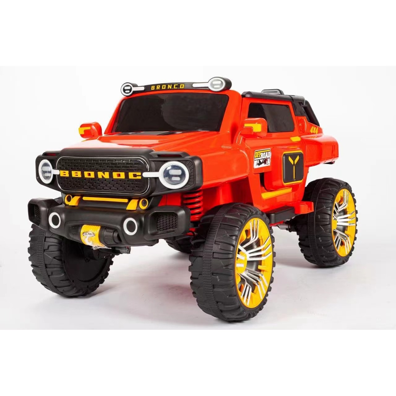 Batería roja 12A, rueda blanda, asiento blando, motor 550