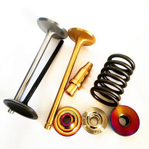 Vanne d'admission d'échappement de moteur en titane, 38mm, de haute qualité, pour BMW M52, M54, <span class=keywords><strong>M50B20</strong></span>, M52B25, M52B28, M54B30, M54B25, turbo - Product Image 2