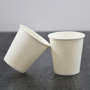 Gobelets à café biodégradables écologiques à paroi simple imprimés sur mesure 8oz-22oz jetables pour usage en café - Product Image 1