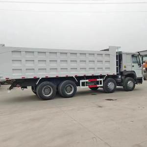 Camion Howo 8x4 12 roues d'occasion Camion benne à benne basculante PRIX BON PRIX - Product Image 1