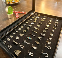 Nous fournissons des étiquettes métalliques durables en alliage de zinc avec une surface brillante pour les vêtements, les sacs et divers types d'accessoires vestimentaires.