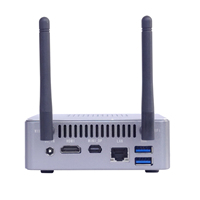 ELSKY-Ordenador PC con DDR4 NUC, Core i7, Raptor Lake, soporta Resolución 4K, puertos DP, Puerto tipo C, Windows 10, Linux M.2