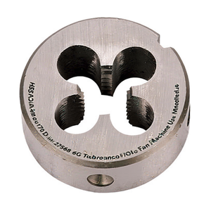 Hss Round <b>Die</b> Ta1700 Din En 22568 6G Tolerance Straight <b>Tap</b> Hole For Hand And Machine Use - Product Image 2