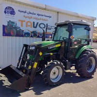 Tracteur agricole puissant de 90 CV pour l'agriculture intensif